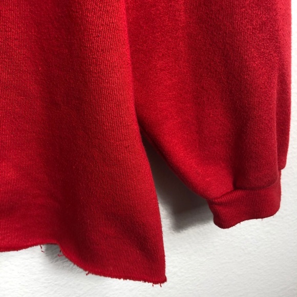 Guess Georges Marciano Vtg 1989 Cropped Sweatshirt - Picture 5 of 12